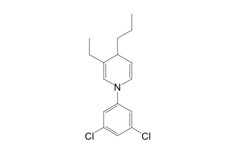 Pyridine, 1-(3,5-dichlorophenyl)-3-ethyl-1,4-dihydro-4-propyl-