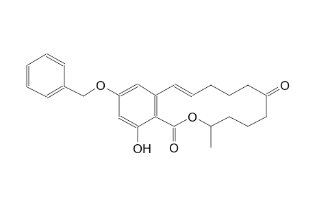 (3S)-14-(benzyloxy)-16-hydroxy-3-methyl-3,4,5,6,9,10-hexahydro-1H-2-benzoxacyclotetradecin-1,7(8H)-dione