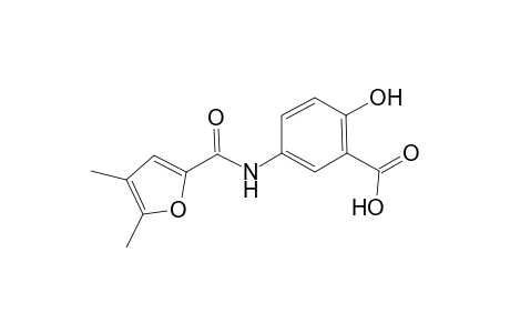 5-[(4,5-Dimethyl-furan-2-carbonyl)-amino]-2-hydroxy-benzoic acid