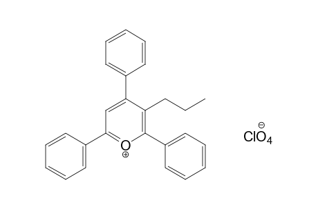 3-propyl-2,4,6-triphenylpyrylium perchlorate