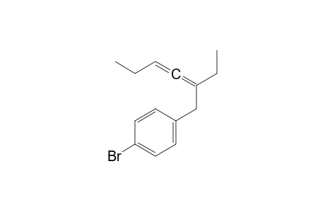 5-(4-Bromobenzyl)hepta-3,4-diene