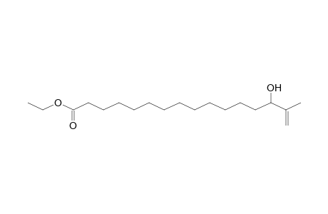 14-Hydroxy-15-methylhexadec-15-enoic acid, ethyl ester