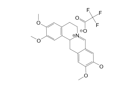 S-(-)-7,8-DIDEHYDRO-10-O-DEMETHYLXYLOPNININIUM_TRIFLUOROACETATE