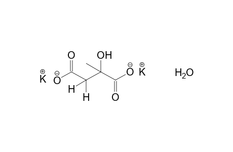 (+/-)-2-methylmalic acid, dipotassium salt, hydrate