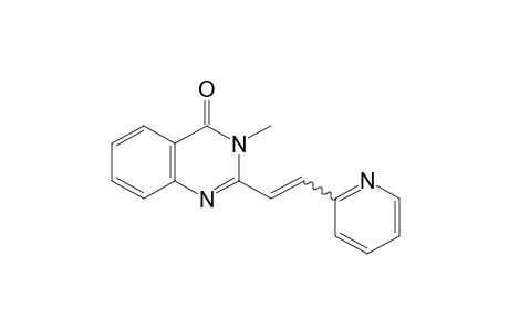 3-Methyl-2-[2-(2-pyridyl)vinyl]-4(3H)-quinazolinone