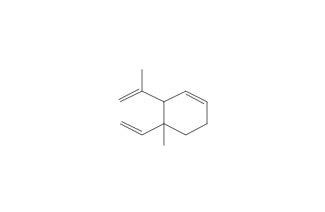 3-isopropenyl-4-methyl-4-vinyl-cyclohexene