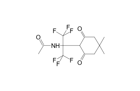 Acetamide, N-[1-(4,4-dimethyl-2,6-dioxocyclohexyl)-2,2,2-trifluoro-1-(trifluoromethyl)ethyl]-