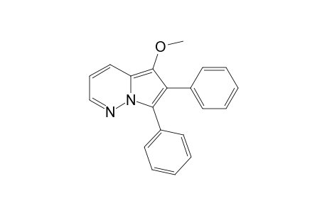 5-Methoxy-6,7-diphenylpyrrolo[1,2-b]pyridazine