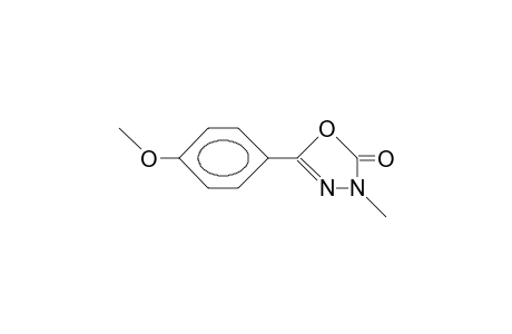 2-(p-METHOXYPHENYL)-4-METHYL-delta2-1,3,4-OXADIAZOLIN-5-ONE