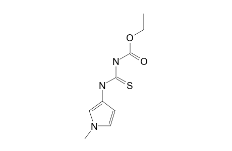 4-(1-methylpyrrol-3-yl)-3-thioallophanic acid, ethyl ester