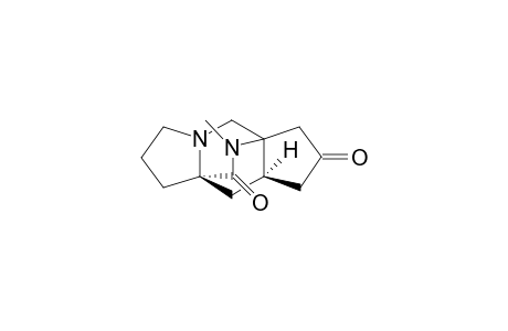 7-Oxocyclopenta[f]indolizine-5a,9a-methyllactam