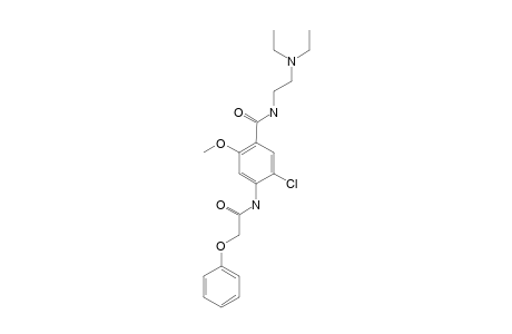 6'-chloro-4'-{[2-(diethylamino)ethyl]carbamoyl)-2-phenoxy-m-acetanisidide