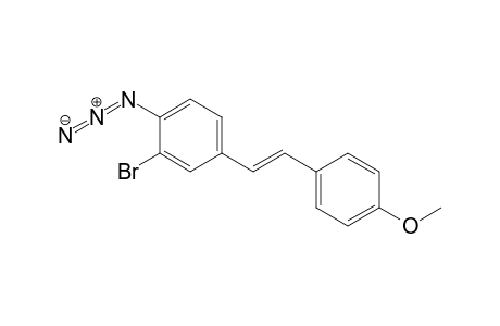 4-AZIDO-3-BROMO-4'-METHOXYSTILBENE