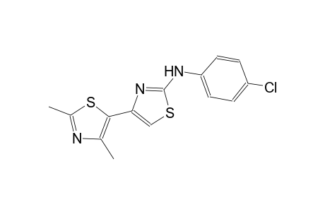 N-(4-chlorophenyl)-2',4'-dimethyl-[4,5'-bithiazol]-2-amine