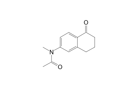 N-(1-ketotetralin-6-yl)-N-methyl-acetamide
