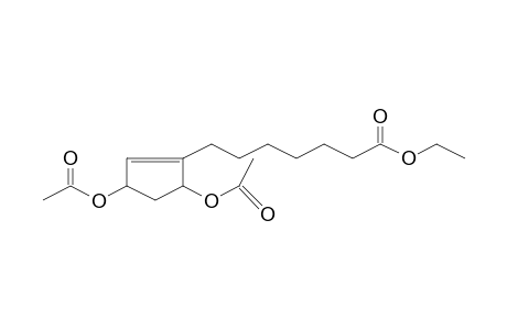7-(3,5-Diacetoxy-cyclopent-1-enyl)-heptanoic acid, ethyl ester