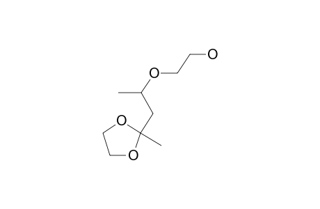 2-[(2rs)-2-(2-Hydroxyethoxy)propyl]-2-methyl-1,3-dioxolane