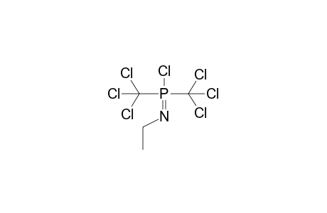 BIS(TRICHLOROMETHYL)CHLOROPHOSPHAZOETHANE