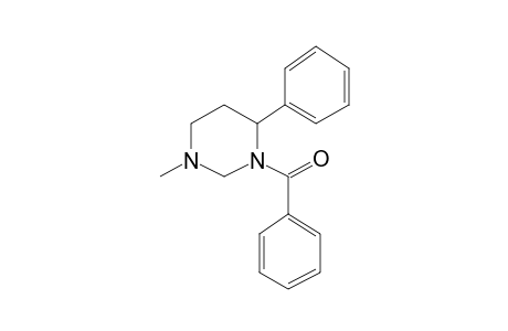 1-Benzoyl-3-methyl-6-phenyl-1,3-diazacyclohexane