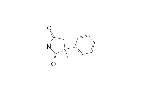 .alpha.-Methyl-.alpha.-phenylsuccinimide