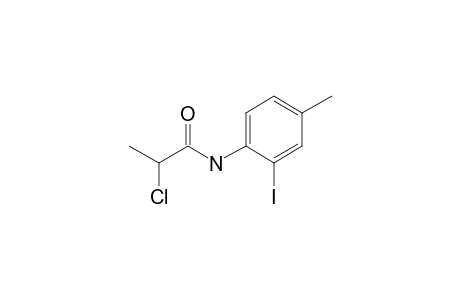 Propanamide, N-(2-iodo-4-methylphenyl)-2-chloro-