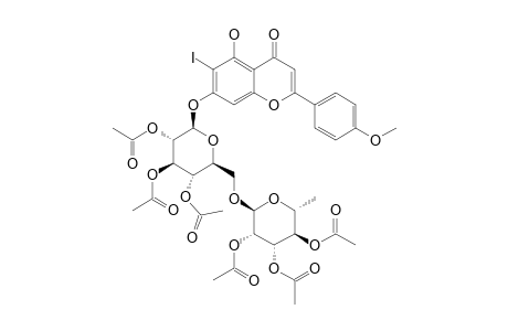 5-HYDROXY-6-IODOHEXAACETYLLINARIN