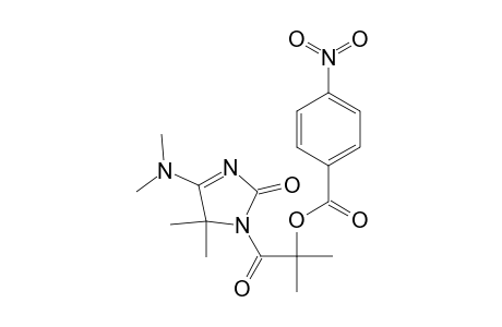 {2-[5-(Dimethylamino)-3,4-dihydro-4,4-dimethyl-2-oxo-2H-imidazol-3-yl]-1,1-dimethyl-2-oxoethyl}-4-nitrobenzoate