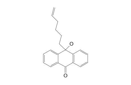 9-(5-Hexenyl)-9-hydroxy-10-anthrone