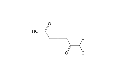 6,6-dichloro-3,3-dimethyl-5-oxohexanoic acid