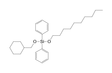 Silane, diphenylcyclohexylmethoxydecyloxy-