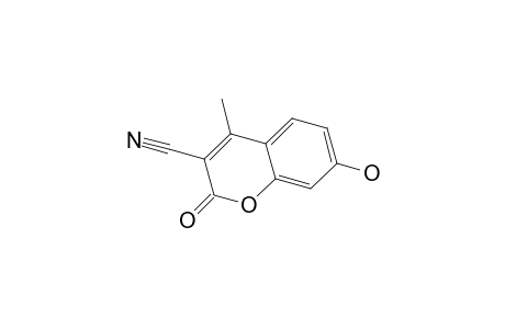 7-hydroxy-2-keto-4-methyl-chromene-3-carbonitrile