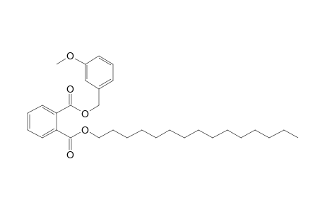 Phthalic acid, 3-methoxybenzyl pentadecyl ester