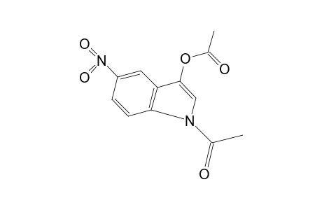 1-acetyl-5-nitroindol-3-ol, acetate (ester)