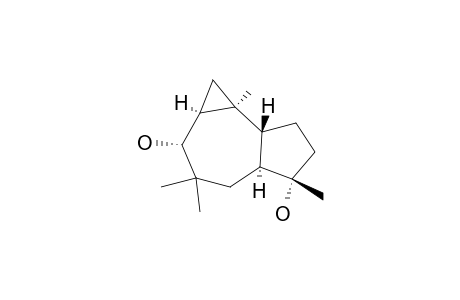 2,6,9,9-Tetramethyltricyclo[6.3.0.0(2,4).]undecene-5,9-diol