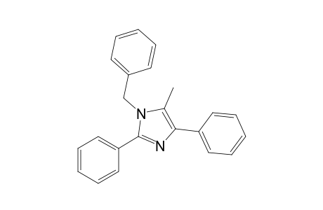 5-Methyl-2,4-diphenyl-1-(phenylmethyl)imidazole