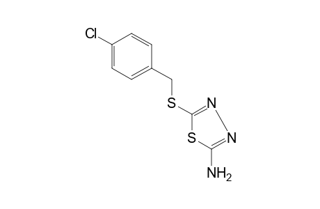 2-amino-5-[(p-chlorobenzyl)thio]-1,3,4-thiadiazole