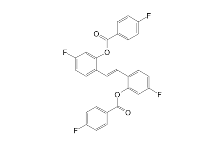 1,2-bis[p-Fluorobenzoyloxy-(p-fluorophenyl)]-ethene