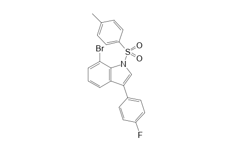 7-Bromo-3-(4-fluorophenyl)-1-(4-toluenesulfonyl)-1H-indole