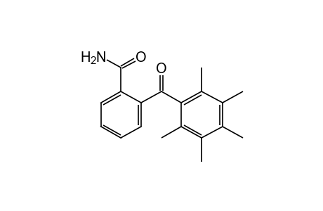 o-(pentamethylbenzoyl)benzamide