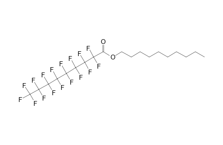 Heptadecafluorononanoic acid, decyl ester