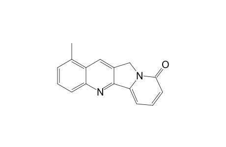 1-Methyl-11H-indolizino[1,2-b]quinolin-9-one