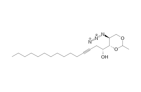 (2S,3S,4R)-2-Azido-1,3-O-ethylideneoctadeca-6-yne-1,3,4-triol