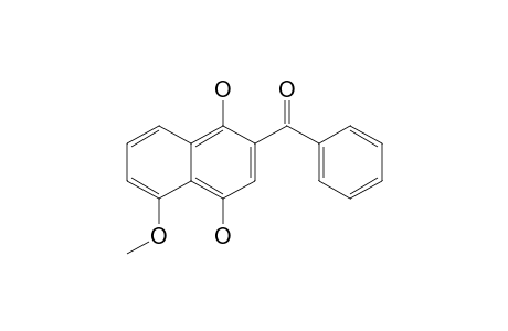 (1,4-Dihydroxy-5-methoxy-2-naphthalenyl)-phenylmethanone