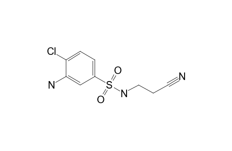 4-chloro-N1-(2-cyanoethyl)metanilamide