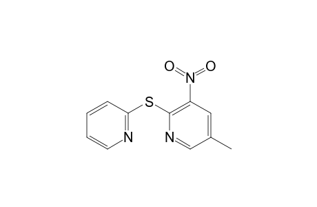 5-nitro-6-[(2-pyridyl)thio]-3-picoline