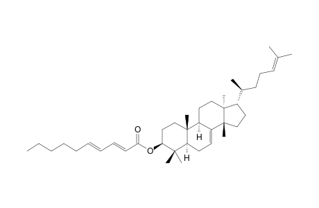 TIRUCALLA-7,24-DIEN-3-BETA-YL_2'-E,4'-E-DECADIENOATE