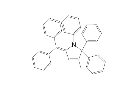 .delta.-3-Pyrrolin, 2-(diphenylmethylene)-4-methyl-1,5,5-triphenyl-