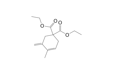 3-Cyclohexene-1,1-dicarboxylic acid, 4-methyl-5-methylene-, diethyl ester