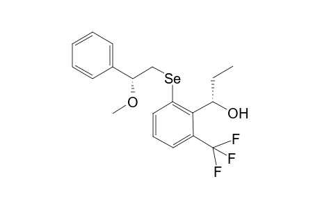 (S)-1-(2-{[(R)-(2-Methoxy-2-phenyl)ethyl]seleno}-6-[trifluoromethyl]phenyl)propanol