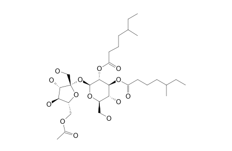 2,3-DI-O-(5-METHYLHEPTANOYL)-6'-O-ACETYLSUCROSE